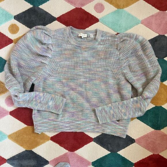 Ted Baker Mohair Blend Sweater‎ with Balloon Sleeves Size 4 - Picture 3 of 7
